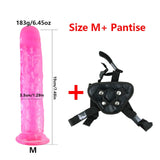 2.4~5.5cm dildo Strap-On penis Adjustable Strapon dildo realistic Sex toys for Lesbian women Couples suction cup dildo Pants