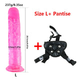 2.4~5.5cm dildo Strap-On penis Adjustable Strapon dildo realistic Sex toys for Lesbian women Couples suction cup dildo Pants