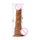 Massager Dildo Vagina Waterproof Adult Toy G Spot Dildo Vibrator Realistic Penis Big Suction Cup New Skin Masturbation