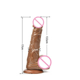 Massager Dildo Vagina Waterproof Adult Toy G Spot Dildo Vibrator Realistic Penis Big Suction Cup New Skin Masturbation