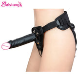 Belsiang Strapon Lesbian Strap On Dildos Pants For Women Harness Belt Gay Strap-on Sex Toys For Women Sex Accessories